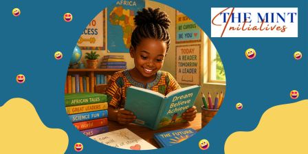 girl reading a book to become a writer